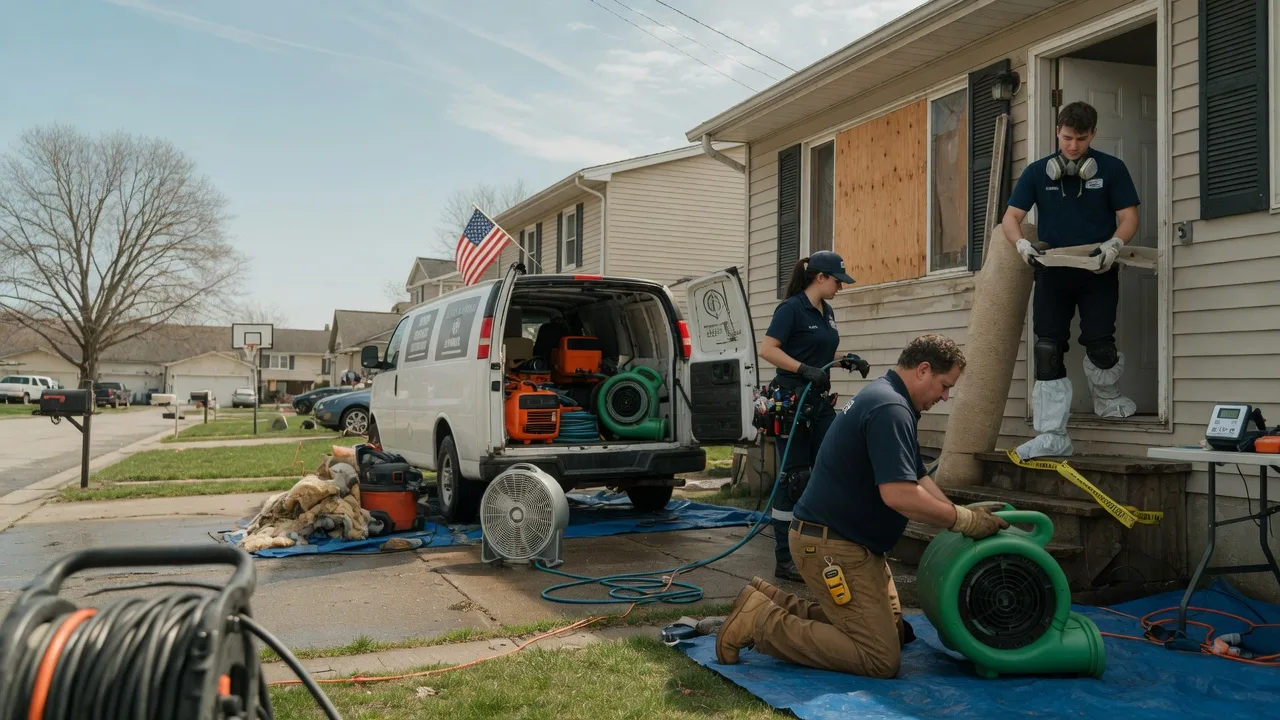 Water Damage Restoration in Dickinson, ND near me